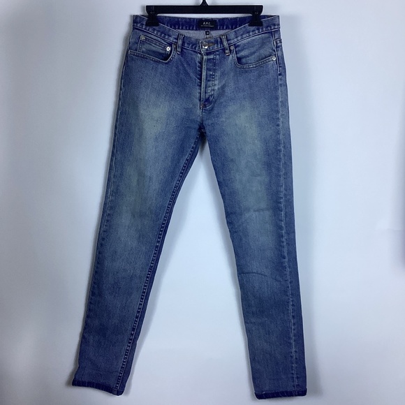 A.P.C. Petit New Standard Medium Wash Jeans Size 30